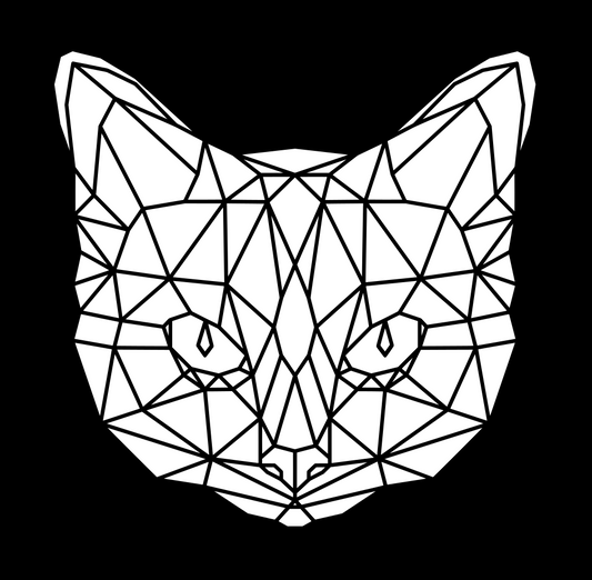 Геометрична котка №5