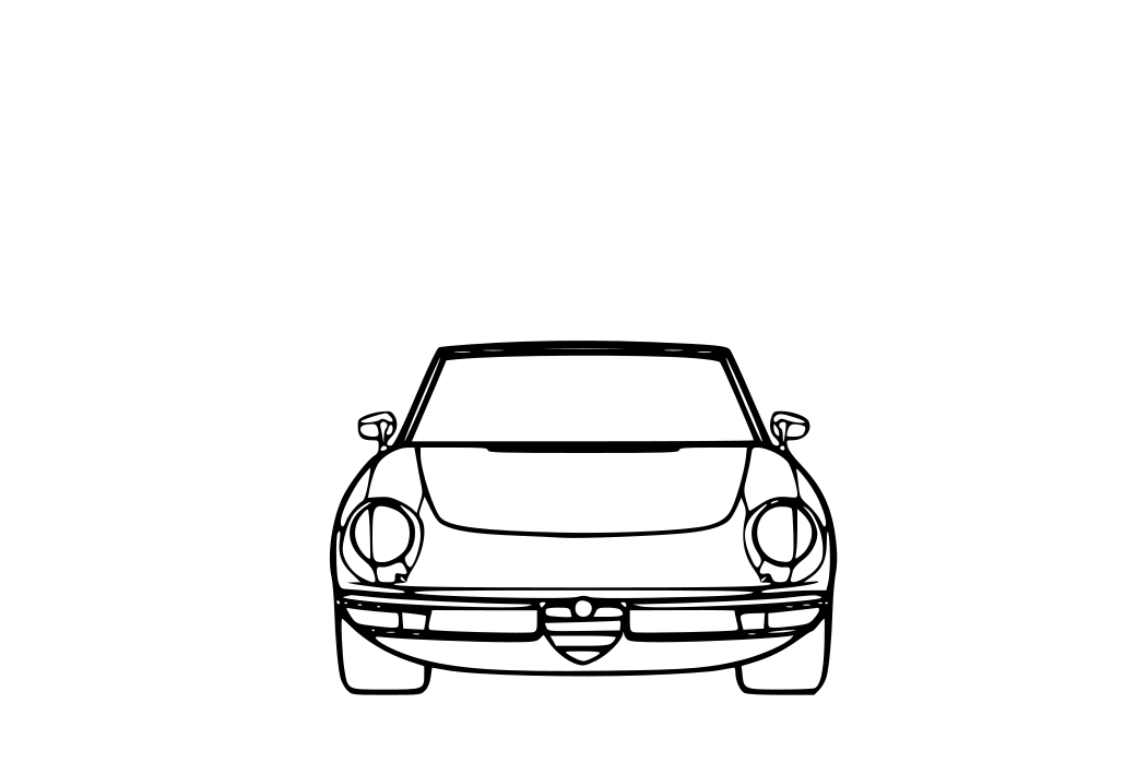 Alfa Romeo Duetto Spider Front