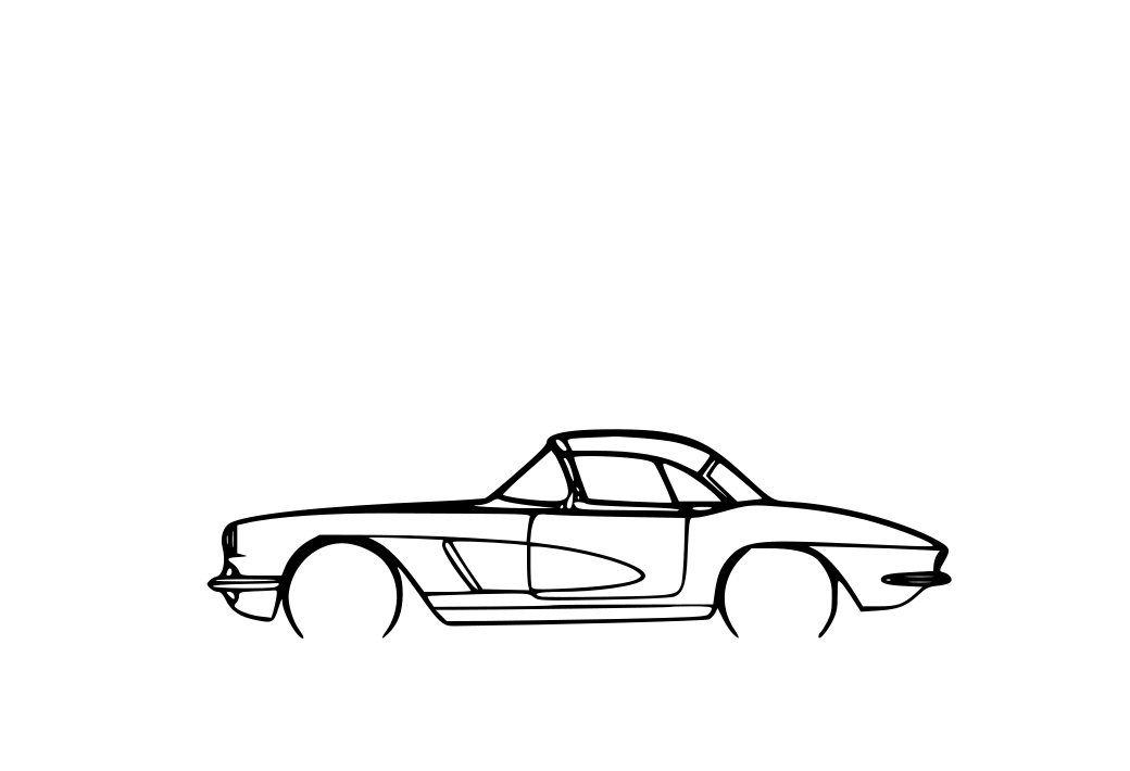 Chevrolet Corvette C1 327 1962