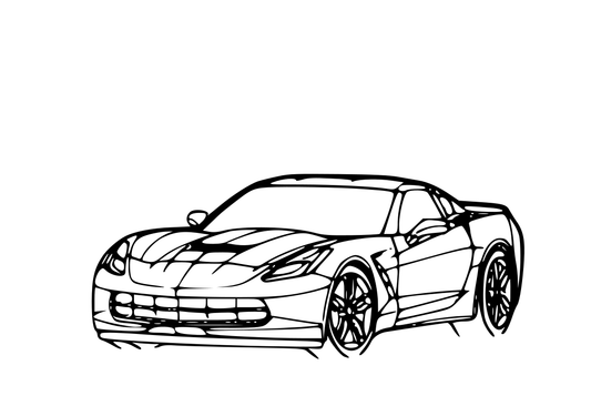 Chevrolet Corvette C7 Stingray №1
