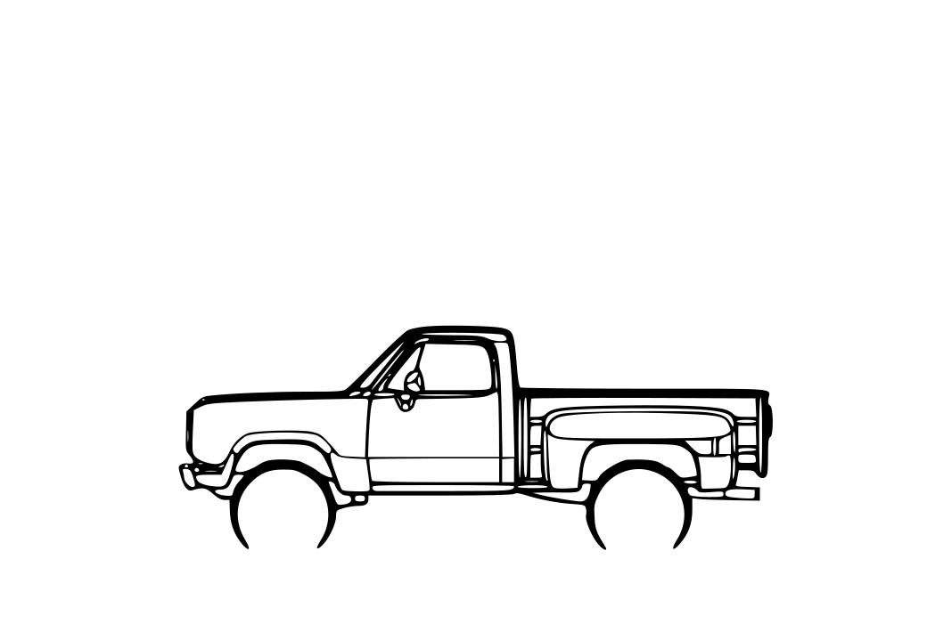 Dodge W150 Stepside 1977