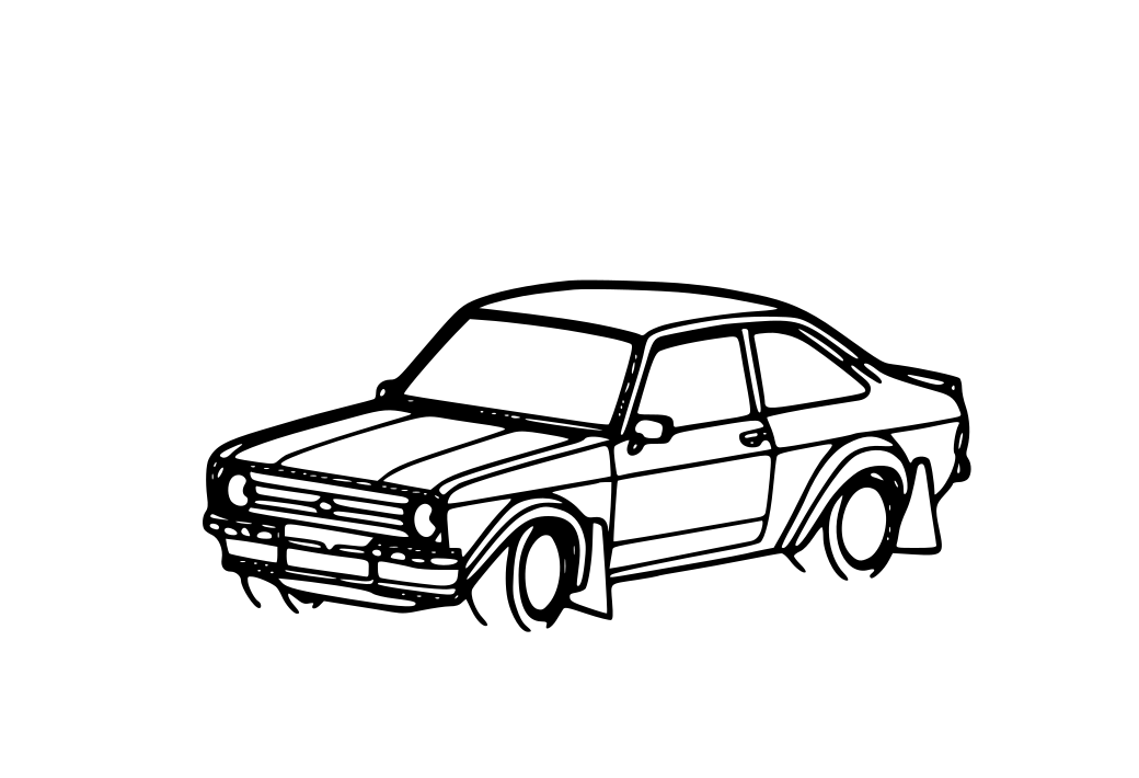 Ford Escort Mk2 1977