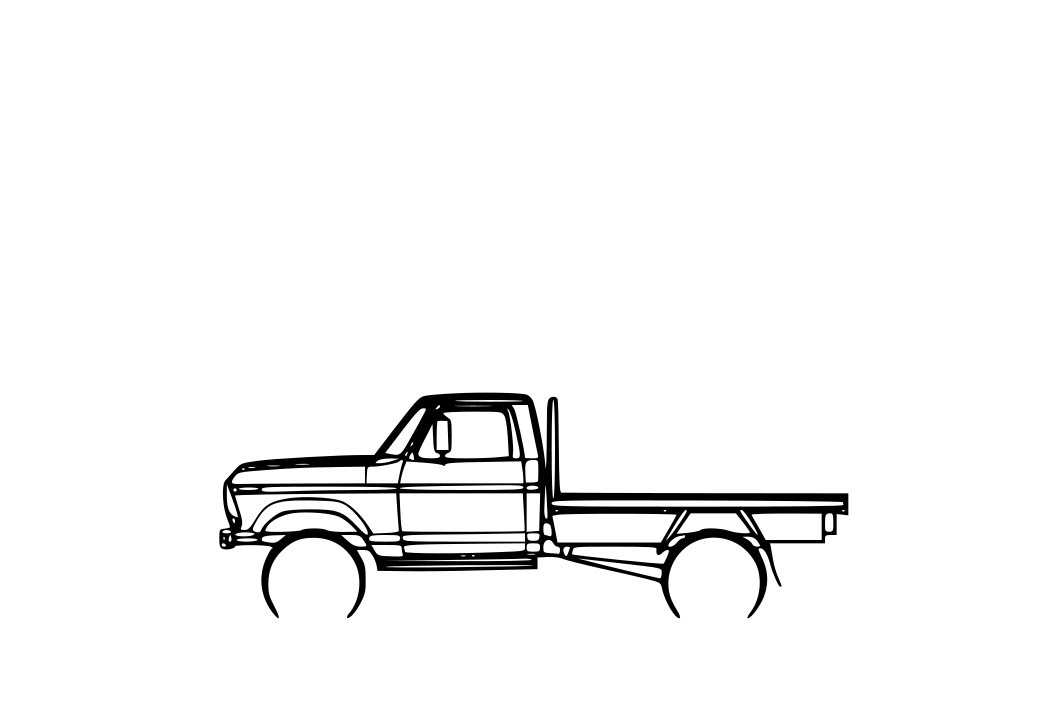Ford F100 Tray 1977