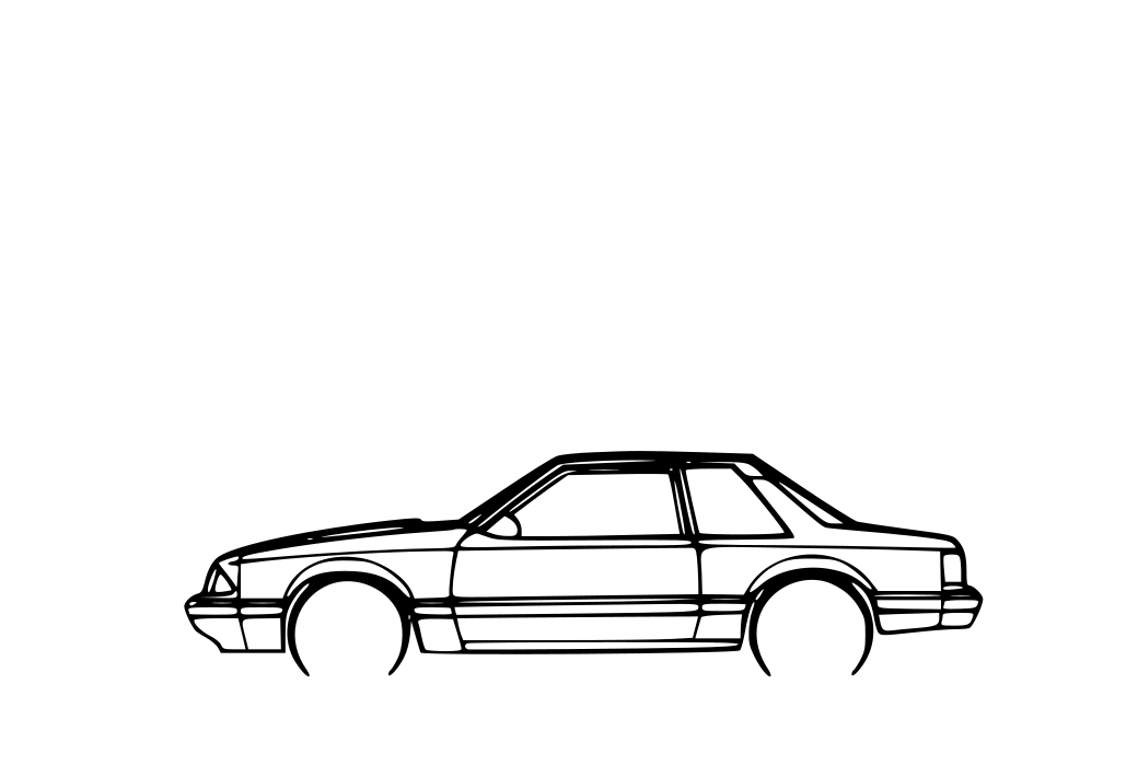 Ford Mustang 1993 Notch