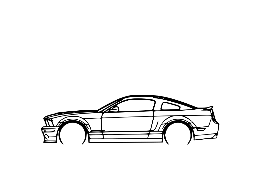 Ford Mustang GT500 2008 №1