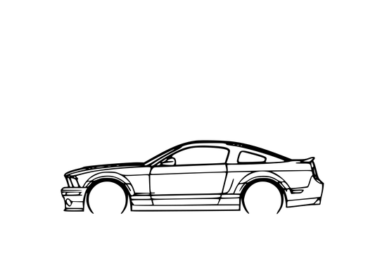 Ford Mustang GT500 2008 №1