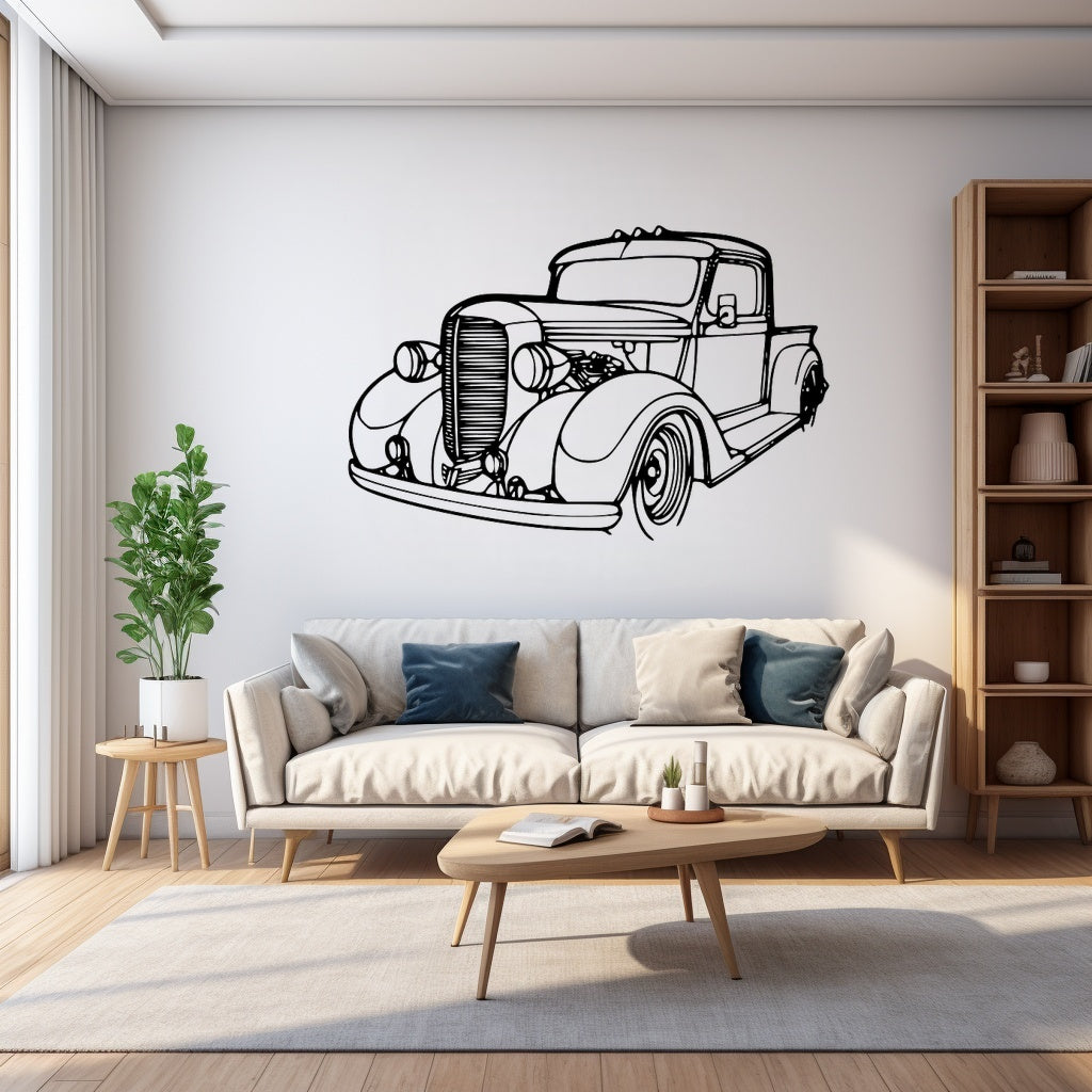 Ford Pickup 1938 Angle