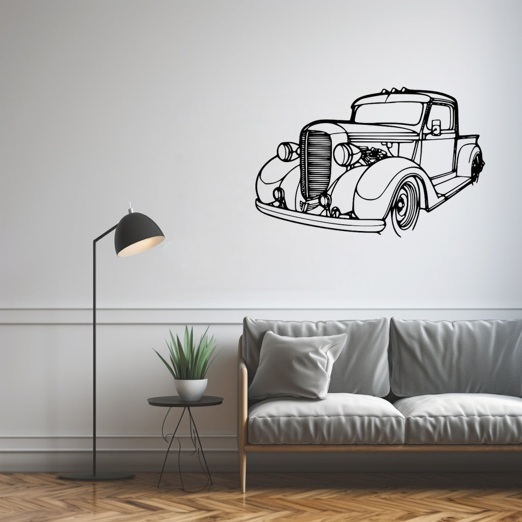Ford Pickup 1938 Angle