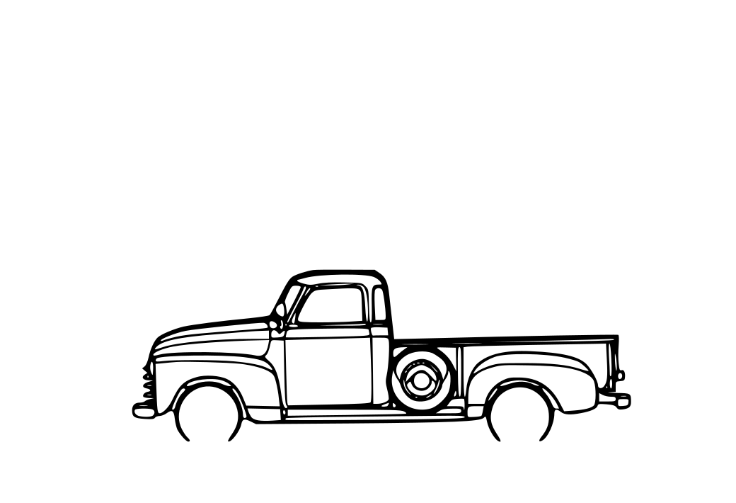 Ford Pickup 1950 Detailed