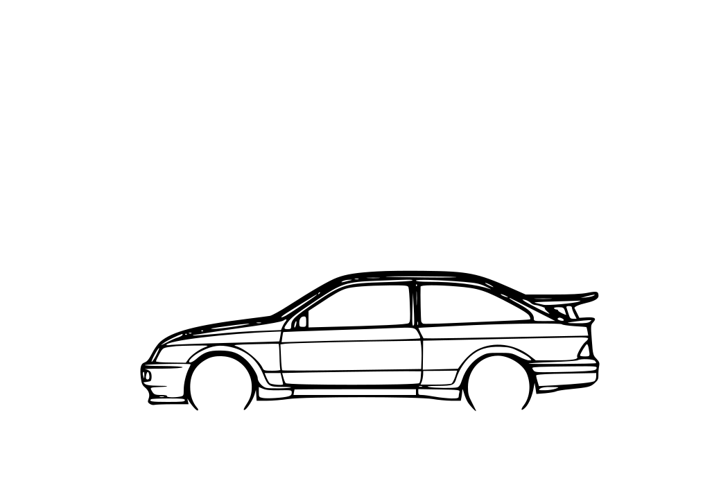 Ford Sierra RS500 1987