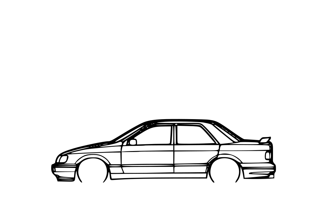 Ford Sierra RS 1989