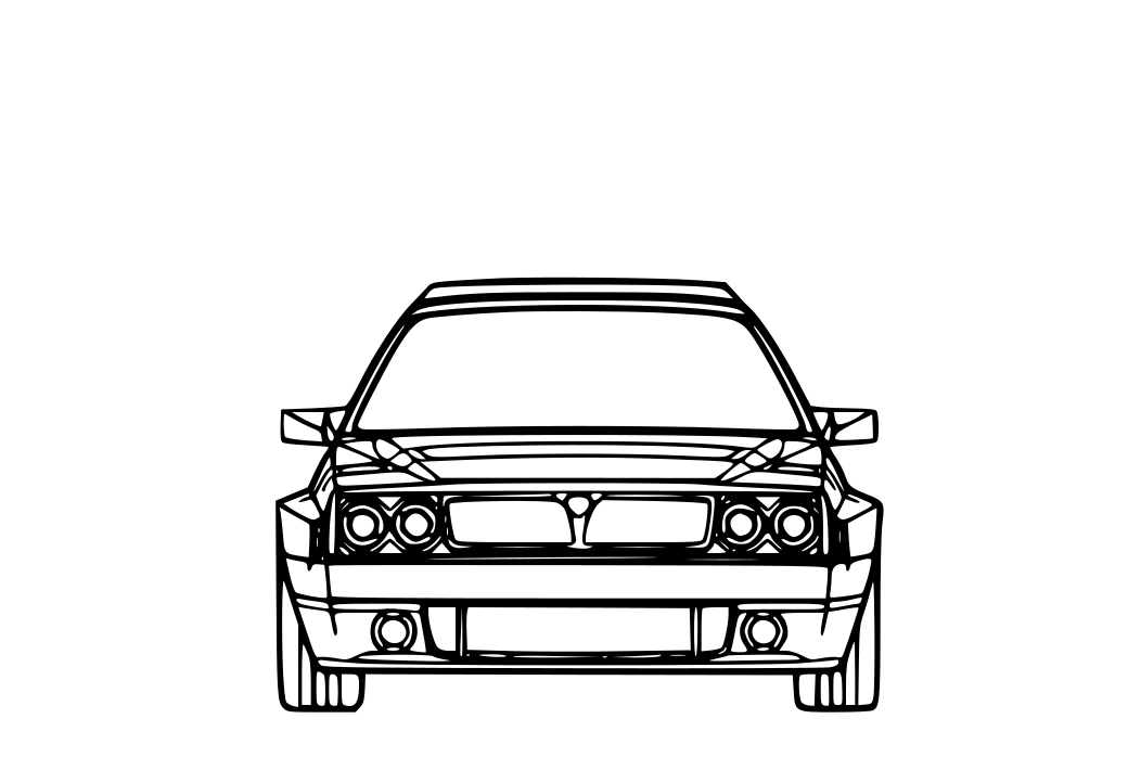 Lancia Delta Futurista
