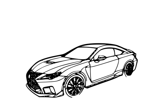 Lexus RC F 2020 Angle