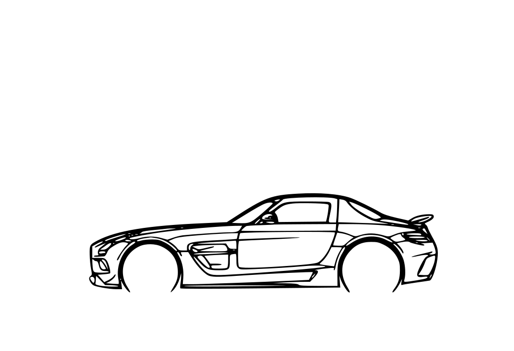 Mercedes AMG SLS Black Series