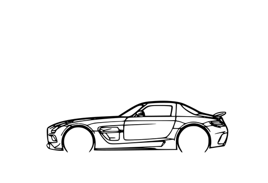 Mercedes AMG SLS Black Series