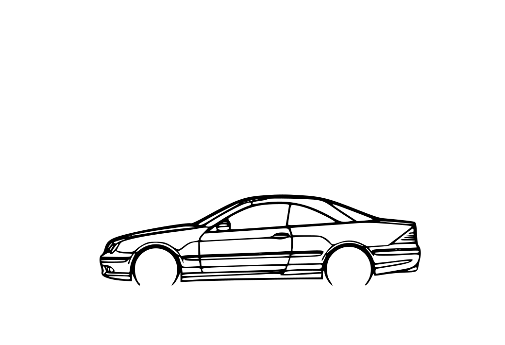 Mercedes CL55 AMG 2004