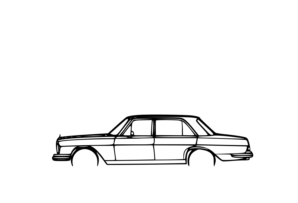 Mercedes W108 280se 1970