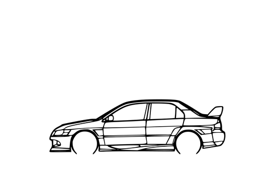 Mitsubishi Evo VIII widebody