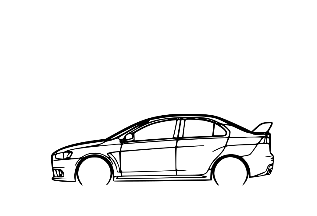 Mitsubishi EVO X №1