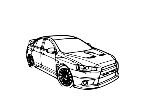 Mitsubishi Lancer Evo X GSR 2013