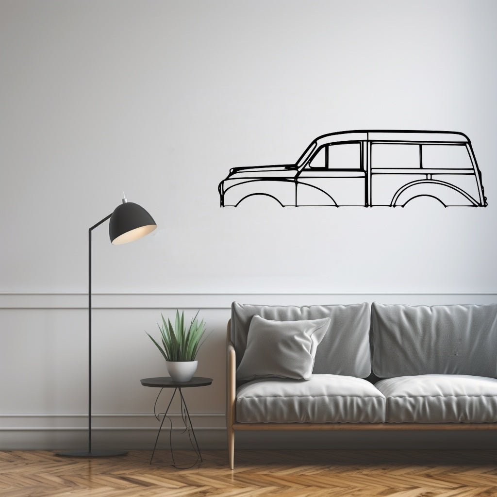 Morris Minor Traveller 1965 Detailed
