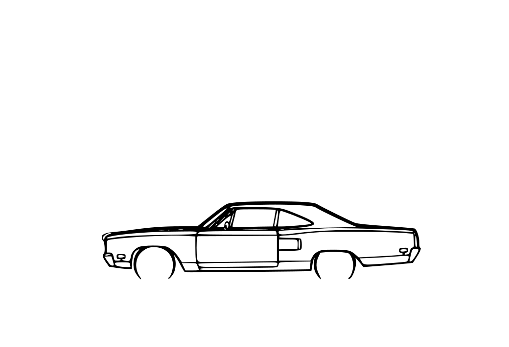 Plymouth Road Runner 1970 Detailed