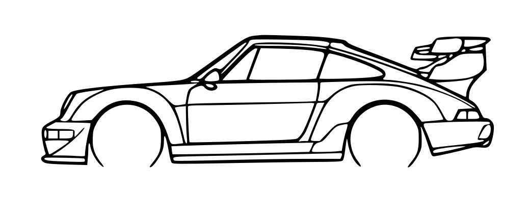 Porsche 911 (964) Carrera RWB 1989