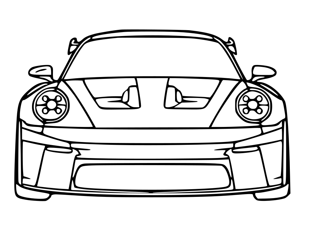 Porsche 911 (992) GT3 RS 2023 №1