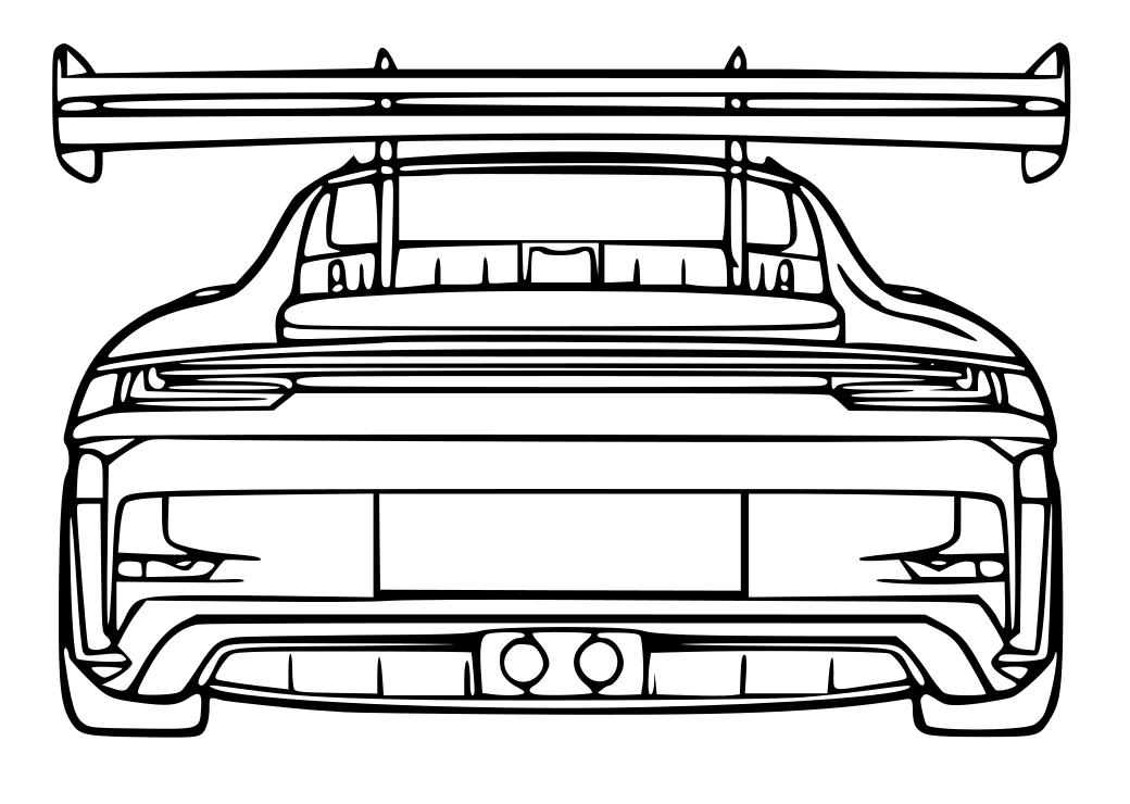 Porsche 911 (992) GT3 RS 2023 №4