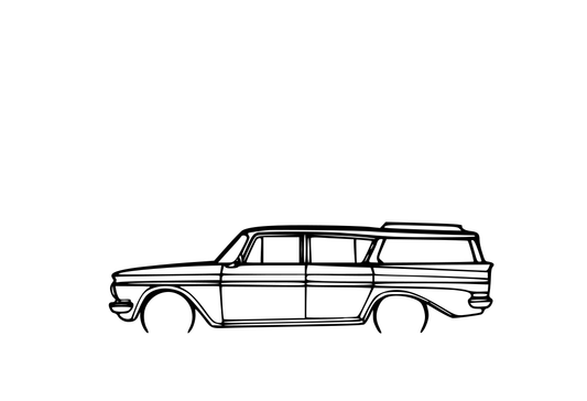 Rambler Wagon 1961 Detailed