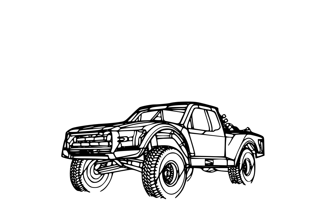 Spec Trophy Truck 6100 Angle
