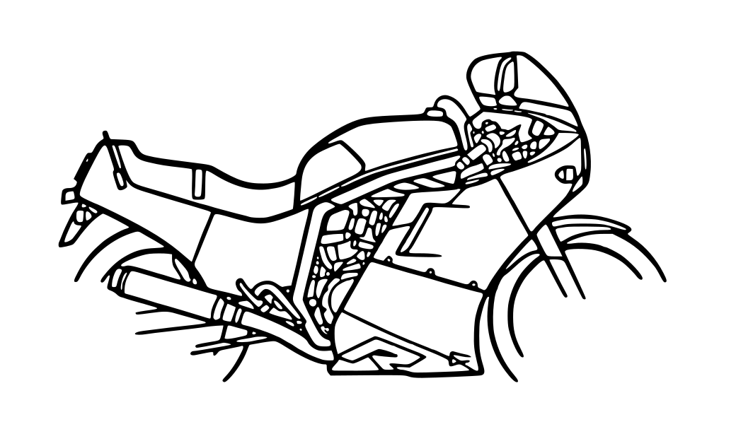 Suzuki GSX-R750 1986